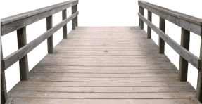 Пирс и берег