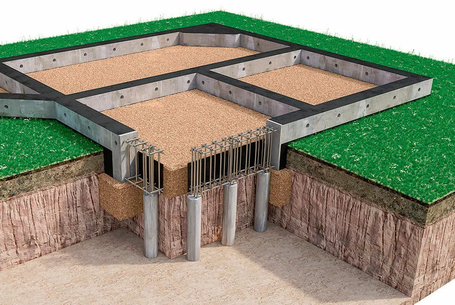 Проектирование фундамента