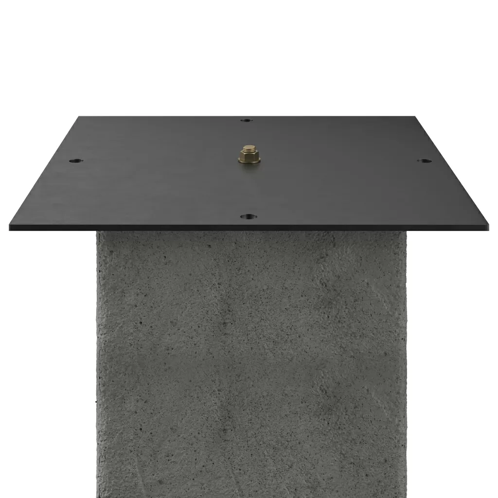 Пластина ЖБ 300/300/4 мм (Эконом 300) для ЖБ сваи 200x200